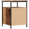 vidaXL Table de chevet vieux bois 44x45x60 cm bois d'ingénierie