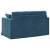 vidaXL Canap&eacute; Bleu Dimensions globales: 138 x 78 x 80 cm (l x P x H)