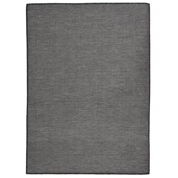 vidaXL Tapis &agrave; tissage plat d'ext&eacute;rieur 200x280 cm Gris