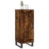 vidaXL Buffet Ch&ecirc;ne fum&eacute; 34,5x34x90 cm Bois d'ing&eacute;nierie