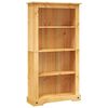 vidaXL Biblioth&egrave;que 4 niveaux Gamme Corona Pin mexicain 80x29x150 cm