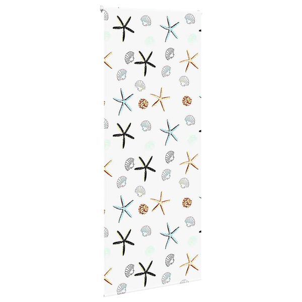 vidaXL Store enrouleur de douche 110x240 cm largeur du tissu 106 cm