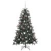 vidaXL Sapin de No&euml;l artificiel Vert 150 cm PVC, plastique et acier