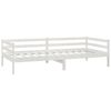 vidaXL Lit de jour sans matelas avec tiroirs 90x200 cm blanc