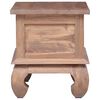 vidaXL Table de chevet 45x35x40 cm Bois de teck solide