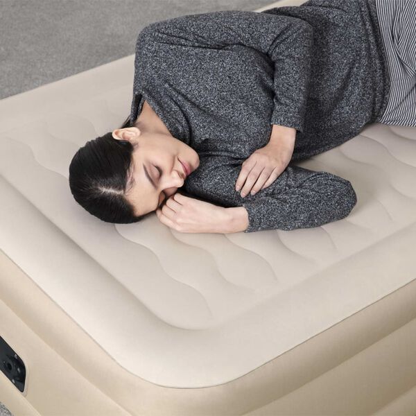 Bestway Lit pneumatique Fortech avec pompe AC int&eacute;gr&eacute;e Twin