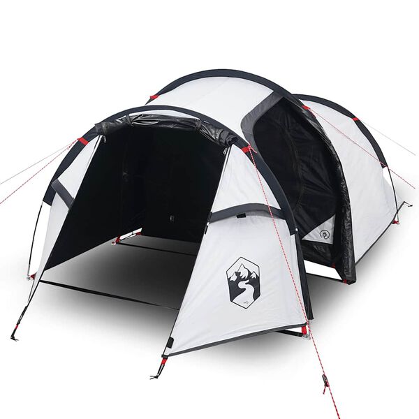 vidaXL Tente de camping tunnel 2 personnes tissu occultant imperméable