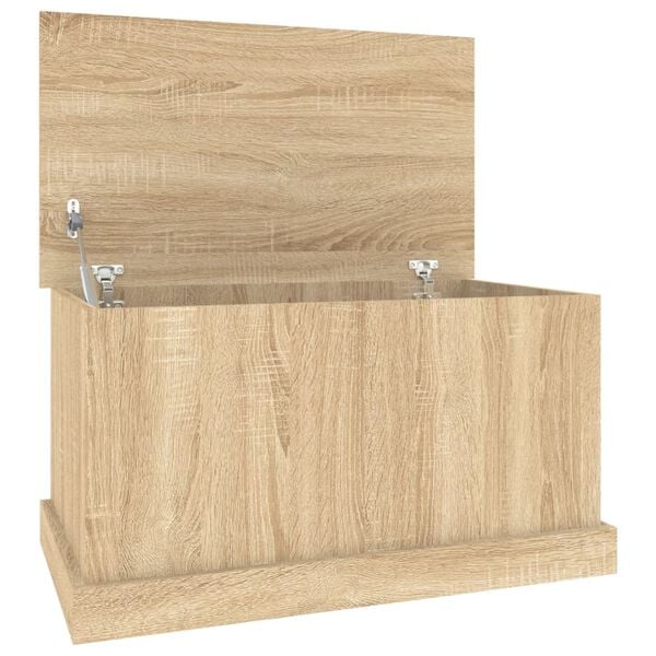 vidaXL Coffre de rangement Ch&ecirc;ne Sonoma 70 x 40 x 38 cm Bois d'ing&eacute;nierie