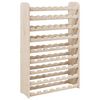 vidaXL Casier &agrave; vin 72,5x25x111,5 cm Bois de pin massif