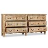 vidaXL Buffet Bois de manguier solide 200x40x90 cm