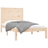 vidaXL Cadre de lit sans matelas 90x200 cm bois massif