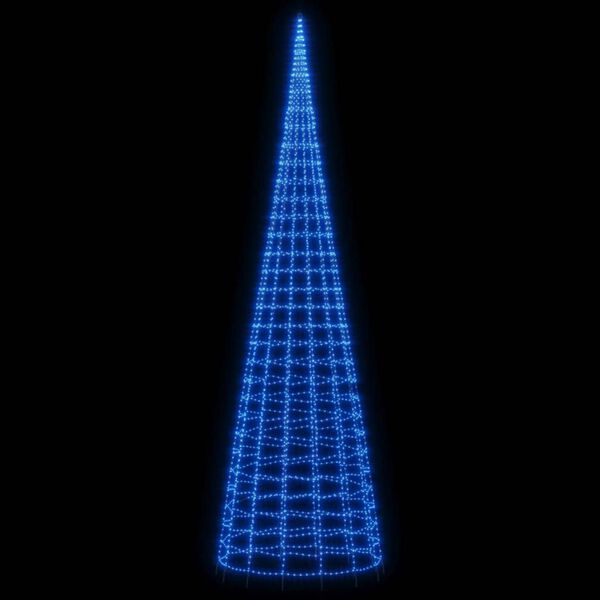 vidaXL Sapin de No&euml;l &agrave; LED 3000 LED bleu 800 cm