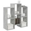vidaXL Buffet Gris b&eacute;ton 90 x 30 x 90 cm