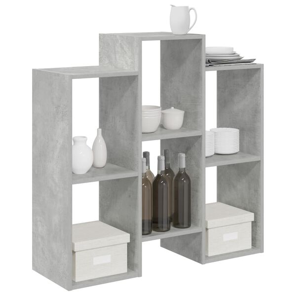 vidaXL Buffet Gris b&eacute;ton 90 x 30 x 90 cm
