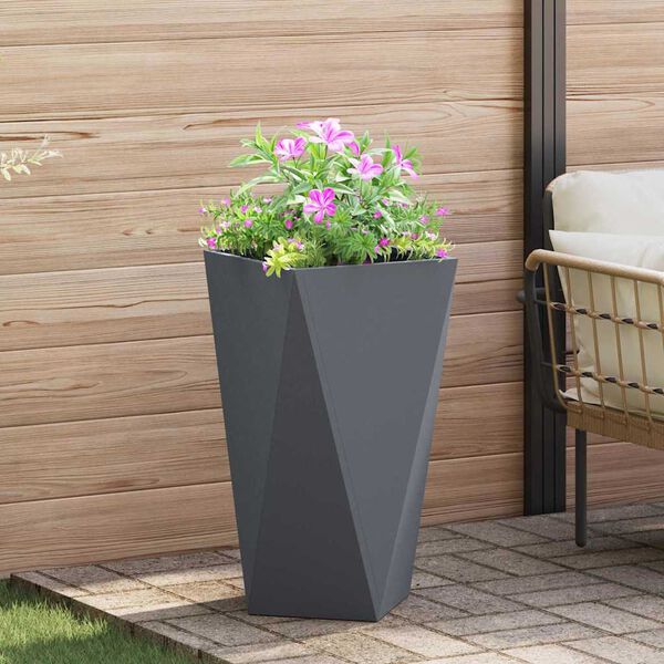 vidaXL Jardini&egrave;re Anthracite 40 x 40 x 75 cm Acier