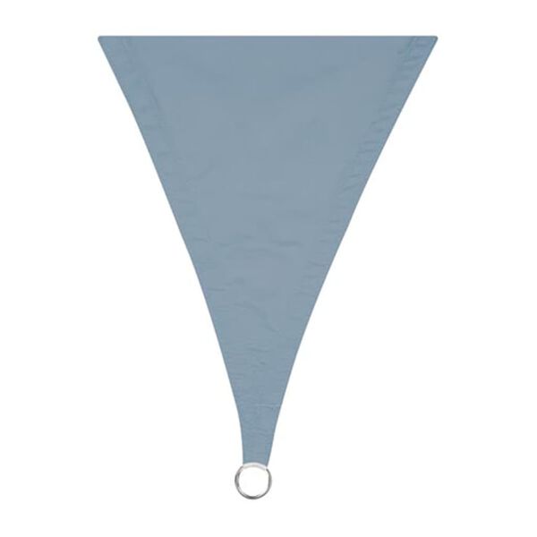 Perel Voile d'ombrage triangulaire 3,6 m Gris ardoise clair