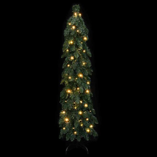 vidaXL Arbre de No&euml;l artificiel pr&eacute;-&eacute;clair&eacute; avec 60 LED 120 cm