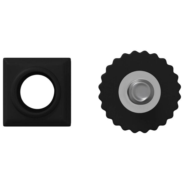 vidaXL Niveleurs de meubles R&eacute;glable 1895 pcs Noir PP