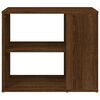 vidaXL Armoire latérale Chêne marron 60x30x50 cm Bois d'ingénierie