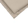 vidaXL Coussins de si&egrave;ge de jardin lot de 4 taupe 45x45x2 cm carr&eacute;