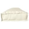 vidaXL Coussin de palette Cr&egrave;me 200 x 40 x 8 cm Tissu Oxford