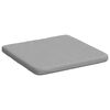 vidaXL Coussins de siège 4 pcs Gris nuage 40 x 40 x 3 cm tissu