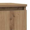 vidaXL Buffet avec tiroir ch&ecirc;ne artisanal 71x35x65 cm bois ing&eacute;nierie