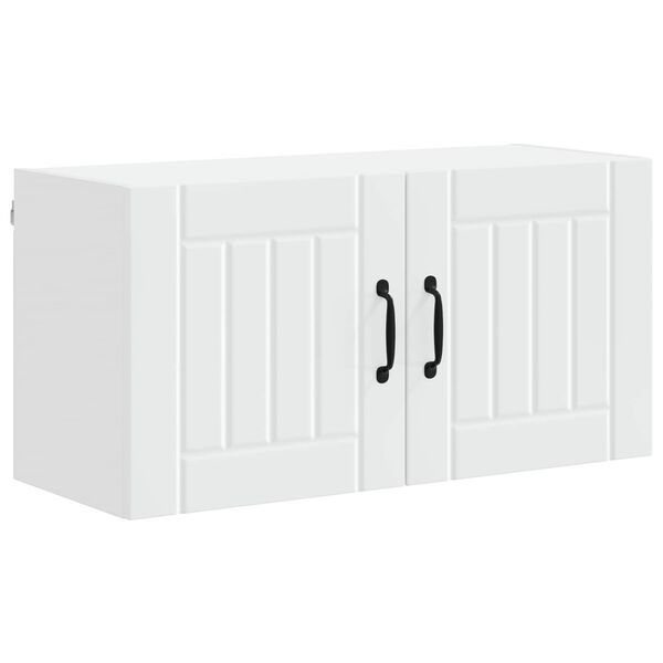 vidaXL Armoire de cuisine Lucca Blanc 80 x 31 x 40 cm