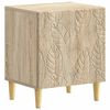 vidaXL Table de chevet Ch&ecirc;ne Sonoma 43 x 34,5 x 50 cm