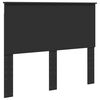 vidaXL Cadre de lit Noir 135 x 190 cm Bois de pin massif
