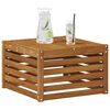 vidaXL Table de jardin Bois d'Acacia Massif Naturel 59 x 59 x 37 cm