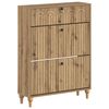 vidaXL Cabinet &agrave; chaussures ALKMAAR 78 x 24 x 103 cm Bois d'ing&eacute;nierie