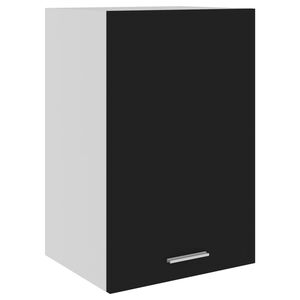 vidaXL Armoire suspendue "Lyon" Noir 39,5 x 31 x 60 cm Bois d'ing&eacute;nierie