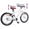vidaXL V&eacute;lo pour Enfants 24 Pouces pour les 8-12 ans blanc