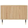 vidaXL Table basse Ch&ecirc;ne sonoma 60x50x36,5 cm Bois d'ing&eacute;nierie