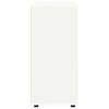 vidaXL Armoires de rangement 2 pcs Blanc 60 x 48 x 105 cm