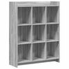 vidaXL Biblioth&egrave;que Sonoma gris 87,5 x 30 x 111 cm Bois d'ing&eacute;nierie