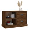 vidaXL Meuble TV ch&ecirc;ne marron 73x35,5x47,5 cm bois d'ing&eacute;nierie