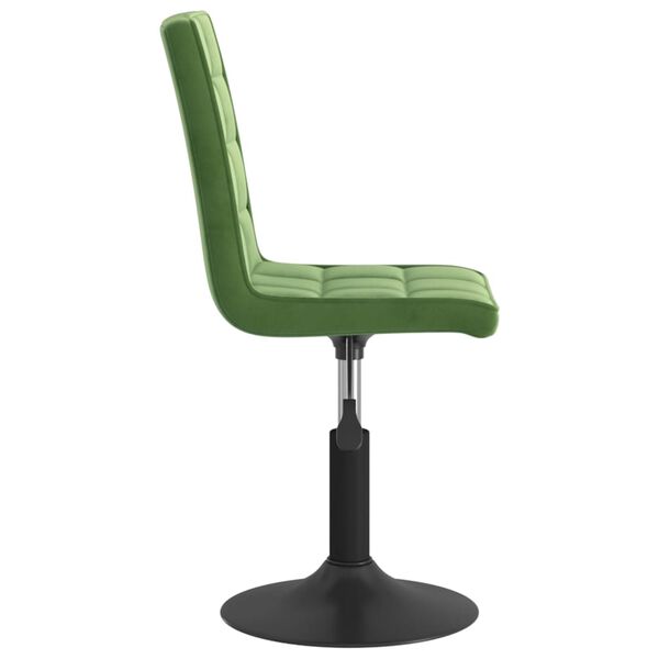 vidaXL Tabouret de bar Vert fonc&eacute; Velours