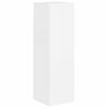 vidaXL Ensemble meuble TV 4 pcs Blanc brillant Bois d'ing&eacute;nierie