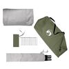 vidaXL Tente de camping tunnel 2 personnes vert olive imperméable