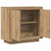 vidaXL Buffet chêne artisanal 80x40x75 cm bois d'ingénierie