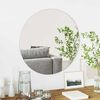 vidaXL Miroir mural Rond &Oslash; 60 cm verre tremp&eacute;