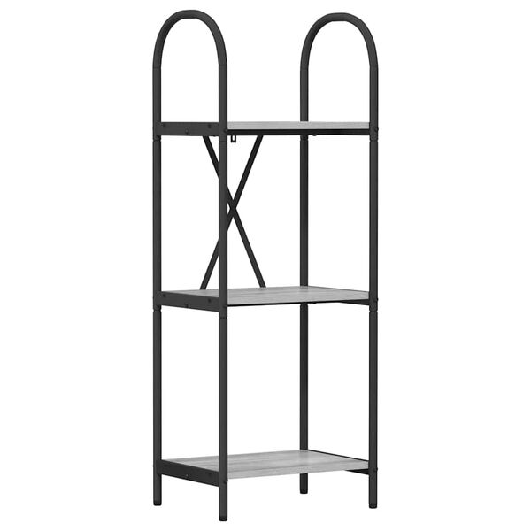 vidaXL &Eacute;tag&egrave;re Gris Sonoma 40 x 30 x 109 cm Bois d'ing&eacute;nierie