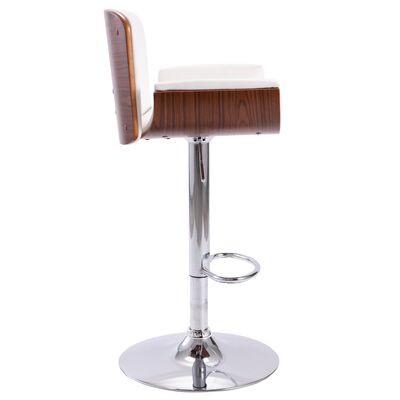 Tabouret De Jardin Avec Coussin VidaXL - Siège Résine Tressée Beige 55x55x37cm Pour Terrasse Patio Balcon Extérieur
