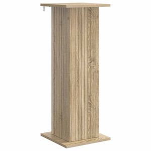 vidaXL Support de Plante Ch&ecirc;ne Sonoma 30,5 x 30 x 80,5 cm