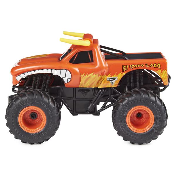 Monster Jam V&eacute;hicule jouet t&eacute;l&eacute;command&eacute; El Toro Loco 1:24