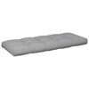 vidaXL Coussins de palette lot de 5 gris tissu