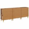 vidaXL Buffets 3 pcs Bois Ancien 60 x 35 x 70 cm Bois d'ing&eacute;nierie