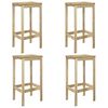 vidaXL Ensemble de bar de jardin 5 pcs Bois de pin impr&eacute;gn&eacute;